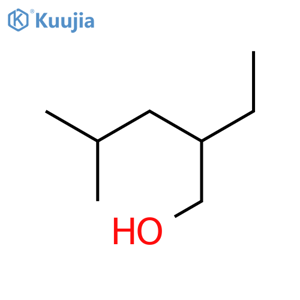 2-Ethyl-4-methyl-1-pentanol structure