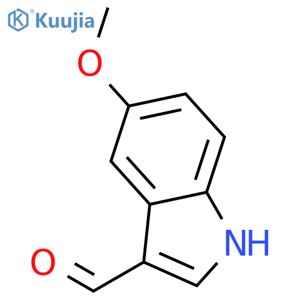 5-Methoxy-1H-indole-3-carbaldehyde structure