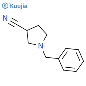 1-Benzylpyrrolidine-3-carbonitrile structure