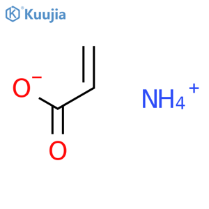 2-Propenoic acid,ammonium salt (1:1) structure