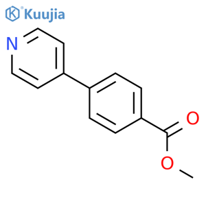 Methyl 4-(pyridin-4-yl)benzoate structure