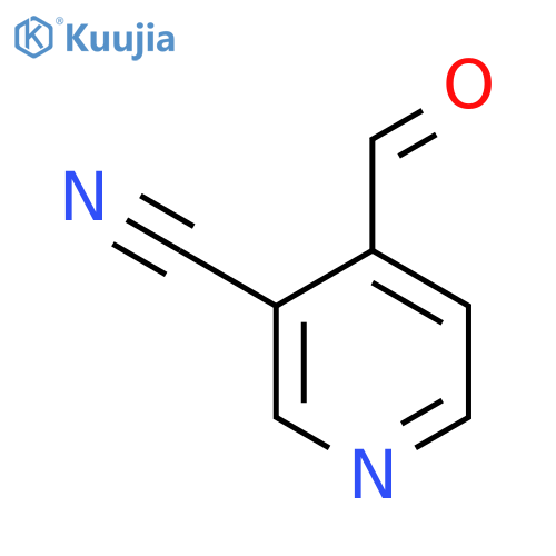 4-formylpyridine-3-carbonitrile structure