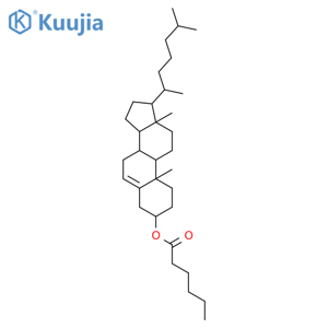 Cholesteryl hexanoate structure