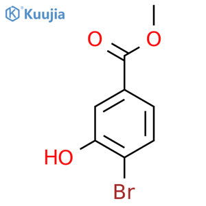 Methyl 4-bromo-3-hydroxybenzoate structure