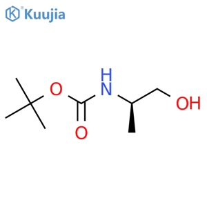 Boc-D-alaninol structure