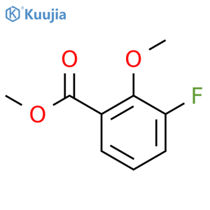 Methyl 3-fluoro-2-methoxybenzoate structure