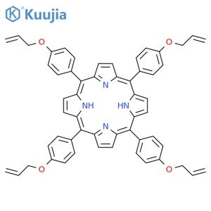 meso-Tetra4-(allyloxy)phenylporphine structure