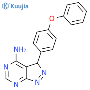 3-(4-Phenoxyphenyl)-3H-pyrazolo[3,4-d]pyrimidin-4-amine structure