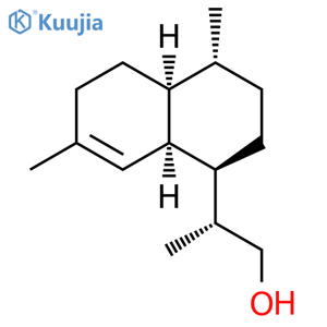 1-Naphthaleneethanol, 1,2,3,4,4a,5,6,8a-octahydro-β,4,7-trimethyl-, (βR,1R,4R,4aS,8aS)- structure