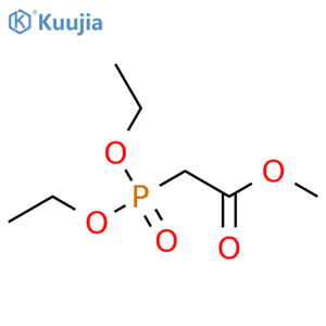 Methyl diethylphosphonoacetate structure