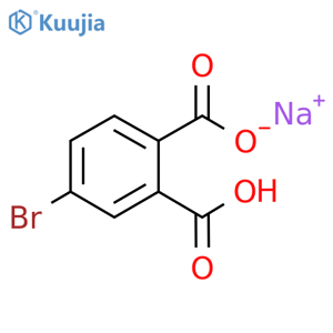 4-BROMOPHTHALIC ACID MONOSODIUM SALT structure