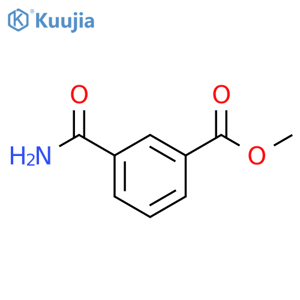 Methyl 3-carbamoylbenzoate structure