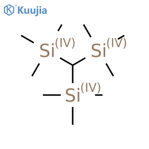 Tris-trimethylsilanyl-methane structure