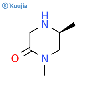 (5S)-1,5-dimethylpiperazin-2-one structure