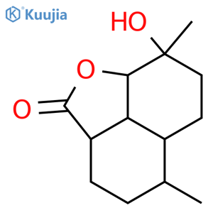 2H-Naphtho[1,8-bc]furan-2-one, decahydro-8-hydroxy-5,8-dimethyl- structure