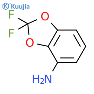 2,2-difluoro-2H-1,3-benzodioxol-4-amine structure