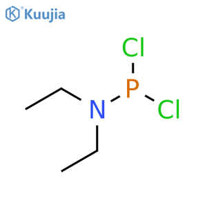 Diethylphosphoramidous Dichloride structure