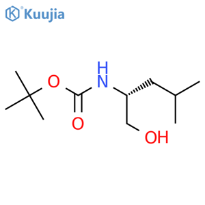 Boc-D-Leucinol structure