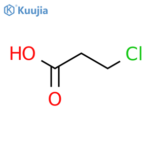 3-Chloropropanoic acid structure