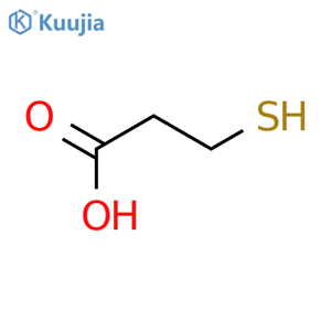 3-Mercaptopropionic acid structure