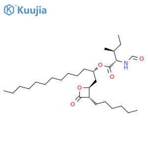 L-Isoleucine Orlistat structure