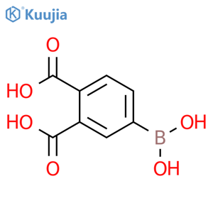 4-Boronophthalic acid structure