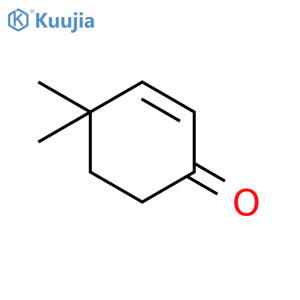 4,4-dimethylcyclohex-2-en-1-one structure