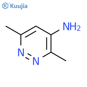 3,6-dimethylpyridazin-4-amine structure