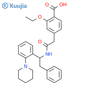 2-Desisopropyl-2-phenyl Repaglinide (Repaglinide Impurity) structure