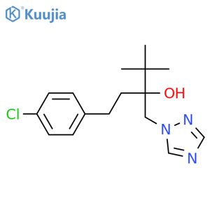 Tebuconazole structure