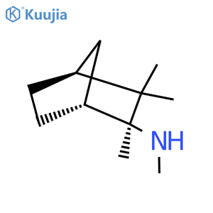 Bicyclo[2.2.1]heptan-2-amine,N,2,3,3-tetramethyl-, (1R,2S,4S)- structure