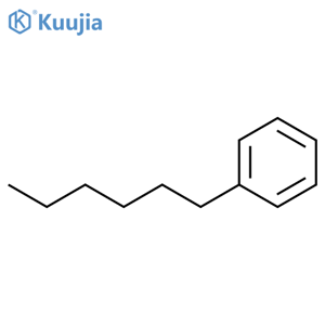 Hexylbenzene structure