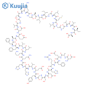 β-Amyloid (1-42), human TFA structure