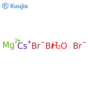 Cesium magnesium bromide, hydrate structure