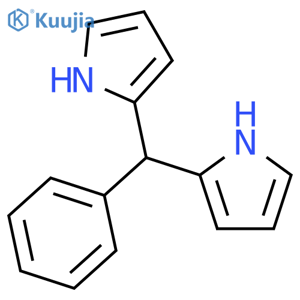 2-Phenyl(1H-pyrrol-2-yl)methyl-1H-pyrrole structure