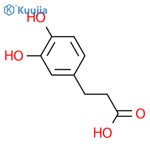 Dihydrocaffeic acid structure