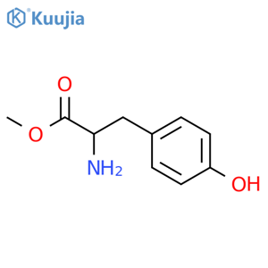 Methyl L-tyrosinate structure