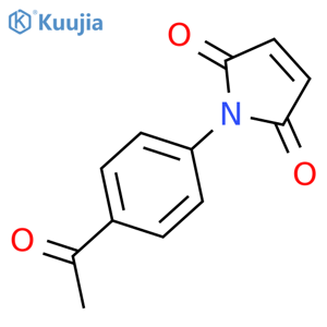 1-(4-Acetylphenyl)-1H-pyrrole-2,5-dione structure