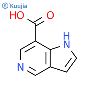 1H-Pyrrolo[3,2-c]pyridine-7-carboxylic acid structure