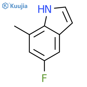 5-Fluoro-7-methyl-1H-indole structure