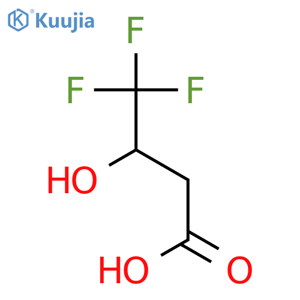 (R)-4,4,4-Trifluoro-3-hydroxybutanoic acid structure