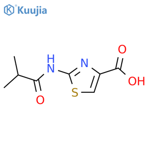 2-Isobutyrylamino-thiazole-4-carboxylic Acid structure