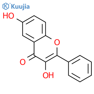 3,6-Dihydroxyflavone structure