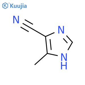 5-Methylimidazole-4-carbonitrile structure