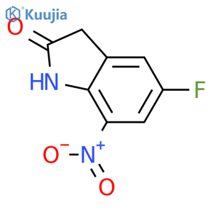 5-Fluoro-7-nitro-2-oxyindole structure