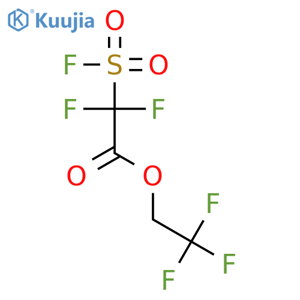 Acetic acid, difluoro(fluorosulfonyl)-, 2,2,2-trifluoroethyl ester structure