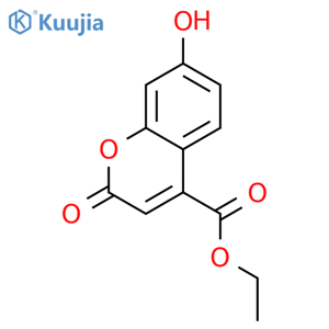 Ethyl 7-Hydroxycoumarin-4-carboxylate structure