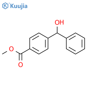 Methyl 4-(hydroxy(phenyl)methyl)benzoate structure