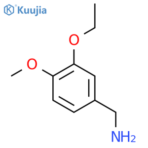 (3-Ethoxy-4-methoxybenzyl)amine structure