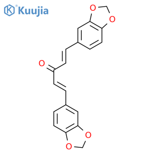 1,5-Bis-(1,3-Benzodioxol-5-yl)-3-Pentadienone structure